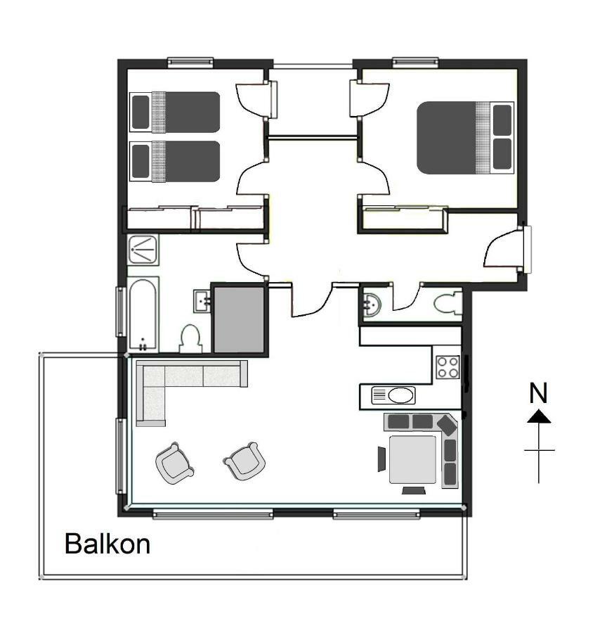 Apartment Coley รัมเซา อัม ดาคชไตน์ ภายนอก รูปภาพ